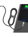 Buy USB cable for Lightning Baseus Cafule, 2.4A, 1m (black) - BSU2036BLK - {ean13} - Home Screen Store Europe