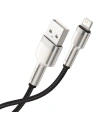 Buy USB cable for Lightning Baseus Cafule, 2.4A, 1m (black) - BSU2036BLK - {ean13} - Home Screen Store Europe