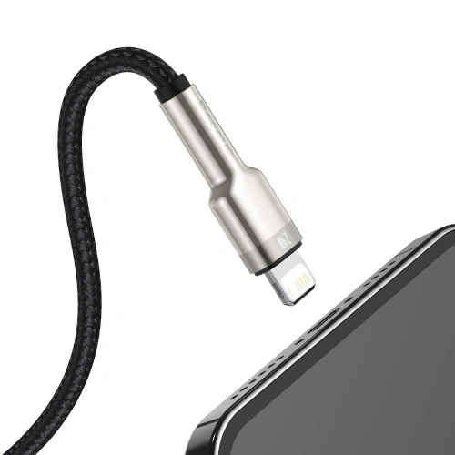Kup USB kábel Lightninghoz Baseus Cafule, 2.4A, 1m (fekete) - BSU2036BLK - {ean13} - Sklep Home Screen