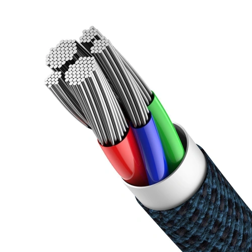 Kup Baseus USB-C zu Lightning Kabel High Density Braided, 20W, 5A, PD, 1m (blau) - BSU2037BLU - {ean13} - Sklep Home Screen