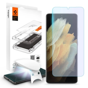 Buy Spigen Glas.TR Platinum UV Glass Samsung Galaxy S21 Ultra - SPN1477 - {ean13} - Home Screen Store Europe