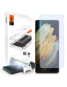 Edzett üveg UV ragasztóval Spigen Glas.TR Platinum Samsung Galaxy S21 Ultra