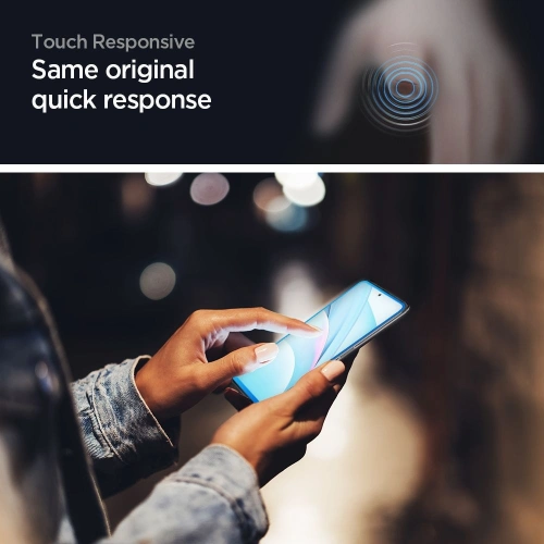 Kup Edzett üveg Spigen GLAS.tR Slim Xiaomi Mi 10T/10T Pro Fekete - SPN1478BLK - {ean13} - Sklep Home Screen