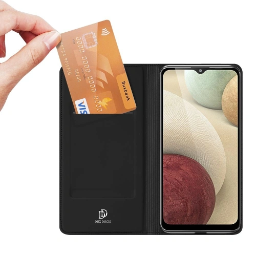 Kup DuxDucis Samsung Tasche SkinPro Galaxy A12 Schwarz - DDS346BLK - {ean13} - Sklep Home Screen