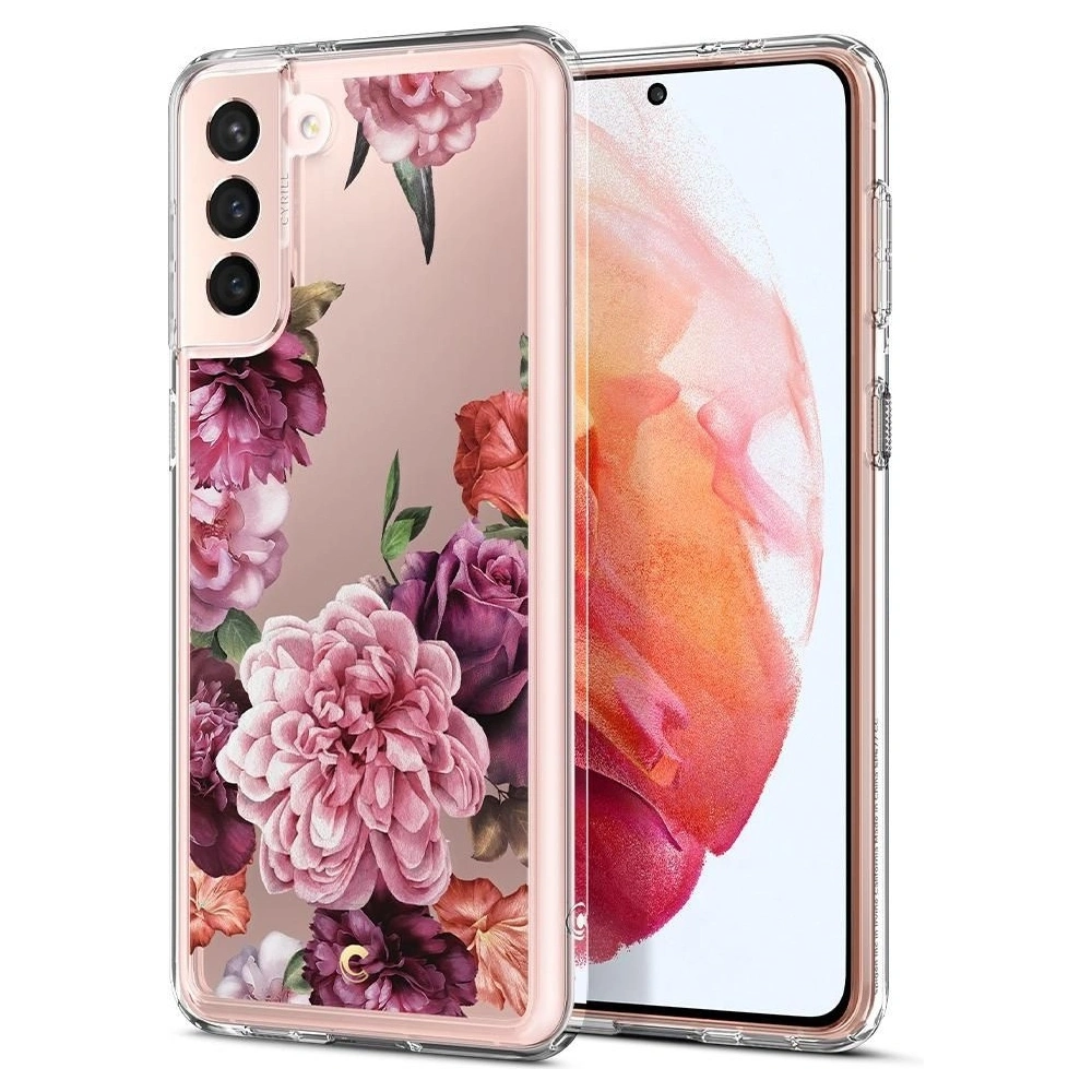 Etui Spigen Cyrill Cecile Samsung Galaxy S21 Rose Floral