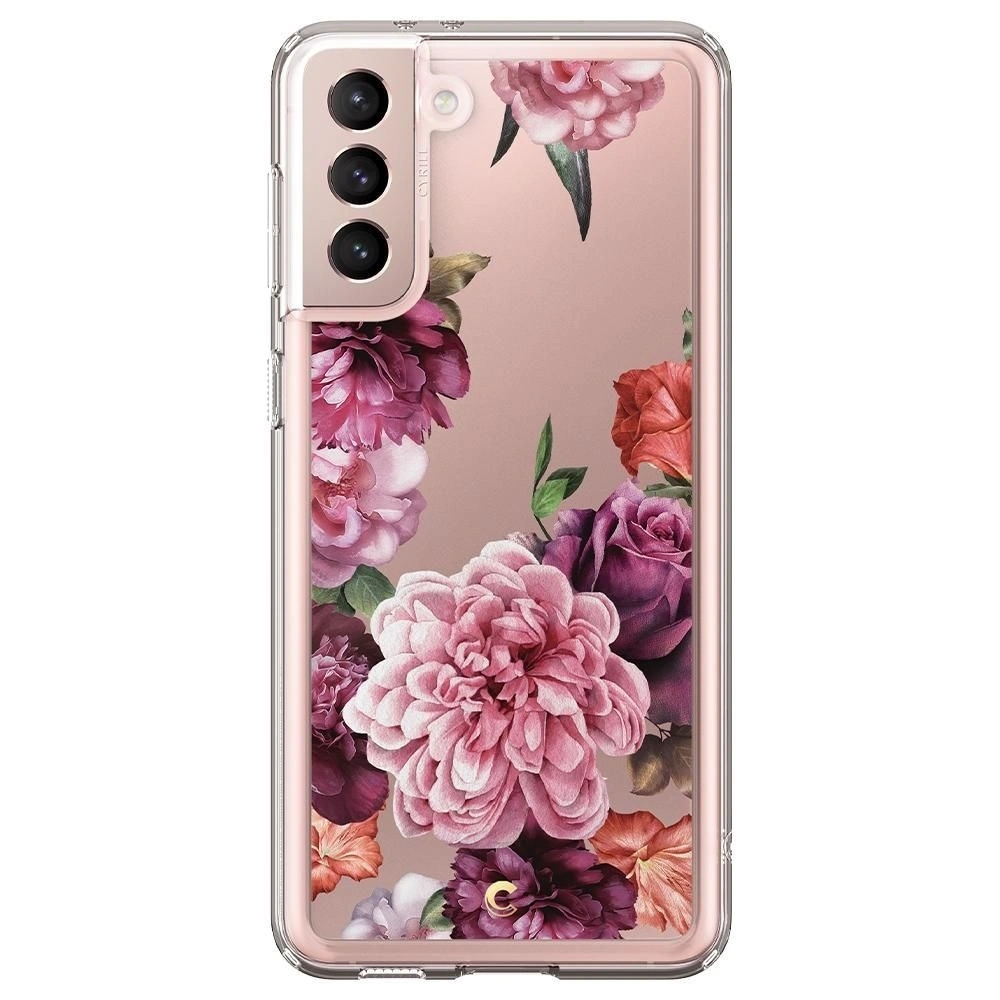 Etui Spigen Cyrill Cecile Samsung Galaxy S21 Rose Floral