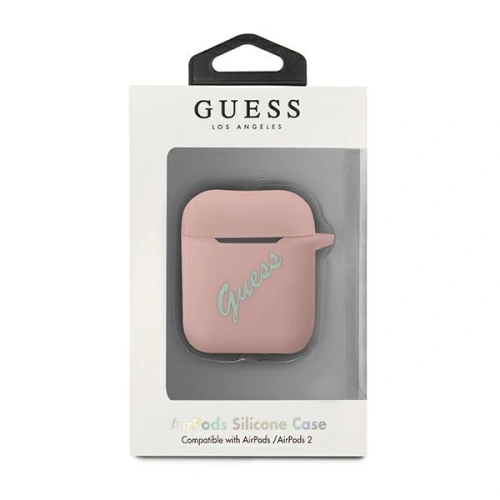 Kup Guess Apple Fall GUACA2LSVSPG AirPods Abdeckung rosa grün/rosa grün Silikon Vintage - GUE869PNKGRN - {ean13} - Sklep Home Screen