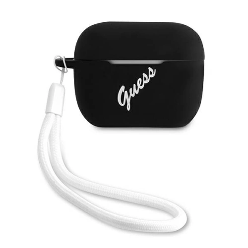 Kup Etui Guess GUACAPLSVSBW pentru Apple AirPods Pro, negru alb/silicon vintage. - GUE871BLKWHT - {ean13} - Sklep Home Screen