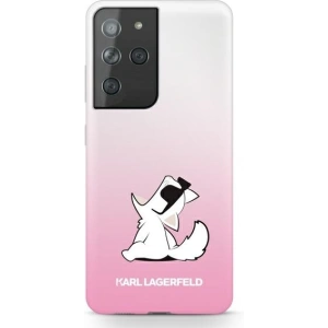 Buy Karl Lagerfeld KLHCS21LCFNRCPI Samsung Galaxy S21 Ultra hardcase pink Choupette Fun - KLD443PNK - {ean13} - Home Screen Store Europe