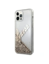 Buy Guess GUHCP12LGLVSGO Apple iPhone 12 Pro Max gold hardcase Glitter Vintage Script - GUE875GLD - {ean13} - Home Screen Store Europe
