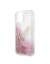 Kup Etui Guess GUHCP12LGLVSPI Apple iPhone 12 Pro Max rózsaszín/pink hardcase Glitter Vintage Script - GUE876PNK - {ean13} - Sklep Home Screen
