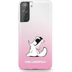 Kup Etui Karl Lagerfeld KLHCS21MCFNRCPI Samsung Galaxy S21+ Plus hardcase różowy/pink Choupette Fun - KLD449PNK - {ean13} - Sklep Home Screen