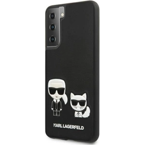 Kup Etui Karl Lagerfeld KLHCS21MPCUSKCBK Samsung Galaxy S21+ Plus czarny/black hardcase Ikonik Karl & Choupette - KLD451BLK - {ean13} - Sklep Home Screen