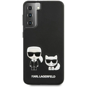 Kup Etui Karl Lagerfeld KLHCS21MPCUSKCBK Samsung Galaxy S21+ Plus czarny/black hardcase Ikonik Karl & Choupette - KLD451BLK - {ean13} - Sklep Home Screen