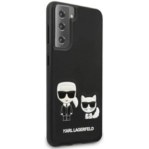 Kup Etui Karl Lagerfeld KLHCS21MPCUSKCBK Samsung Galaxy S21+ Plus czarny/black hardcase Ikonik Karl & Choupette - KLD451BLK - {ean13} - Sklep Home Screen