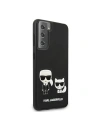 Kup Karl Lagerfeld Samsung Tasche KLHCS21MPCUSKCBK Galaxy S21+ Plus schwarz/schwarz Hartschalenetui Ikonik Karl & Choupette - KLD451BLK - {ean13} - Sklep Home Screen