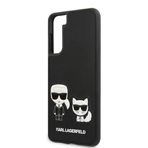Kup Karl Lagerfeld Samsung Tasche KLHCS21MPCUSKCBK Galaxy S21+ Plus schwarz/schwarz Hartschalenetui Ikonik Karl & Choupette - KLD451BLK - {ean13} - Sklep Home Screen