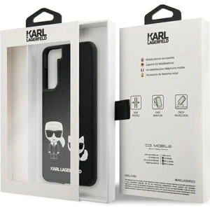 Kup Etui Karl Lagerfeld KLHCS21MPCUSKCBK Samsung Galaxy S21+ Plus czarny/black hardcase Ikonik Karl & Choupette - KLD451BLK - {ean13} - Sklep Home Screen
