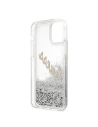 Kup Etui Guess GUHCP12LGLVSSI Apple iPhone 12 Pro Max srebrny/silver hardcase Glitter Vintage Script - GUE877SLV - {ean13} - Sklep Home Screen