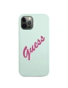 Kup Etui Guess GUHCP12LLSVSBF Apple iPhone 12 Pro Max niebieski fuksja/blue fuschia hardcase Silicone Vintage - GUE878BLUFCS - {ean13} - Sklep Home Screen