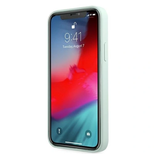 Buy Guess GUHCP12LLSVSBF Apple iPhone 12 Pro Max blue fuschia hardcase Silicone Vintage - GUE878BLUFCS - {ean13} - Home Screen Store Europe