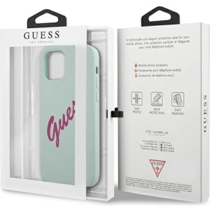 Kup Etui Guess GUHCP12LLSVSBF Apple iPhone 12 Pro Max niebieski fuksja/blue fuschia hardcase Silicone Vintage - GUE878BLUFCS - {ean13} - Sklep Home Screen