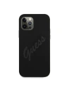 Buy Guess GUHCP12LLSVSBK Apple iPhone 12 Pro Max black hardcase Script Vintage - GUE879BLK - {ean13} - Home Screen Store Europe