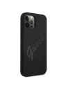 Buy Guess GUHCP12LLSVSBK Apple iPhone 12 Pro Max black hardcase Script Vintage - GUE879BLK - {ean13} - Home Screen Store Europe
