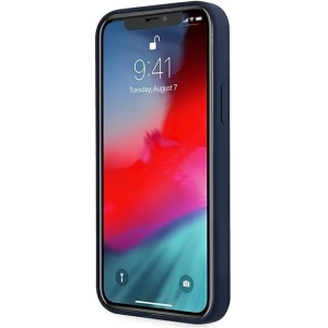 Buy Guess GUHCP12LLSVSBL Apple iPhone 12 Pro Max blue hardcase Script Vintage - GUE880BLU - {ean13} - Home Screen Store Europe