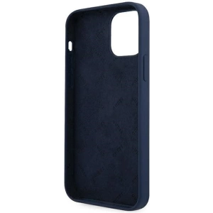 Buy Guess GUHCP12LLSVSBL Apple iPhone 12 Pro Max blue hardcase Script Vintage - GUE880BLU - {ean13} - Home Screen Store Europe
