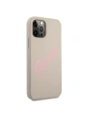 Kup Etui Guess GUHCP12LLSVSGP Apple iPhone 12 Pro Max szaro różowy/grey pink hardcase Silicone Vintage - GUE882GRYPNK - {ean13} - Sklep Home Screen