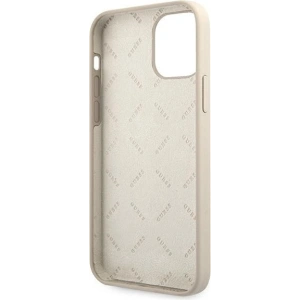Kup Etui Guess GUHCP12LLSVSGP Apple iPhone 12 Pro Max szaro różowy/grey pink hardcase Silicone Vintage - GUE882GRYPNK - {ean13} - Sklep Home Screen