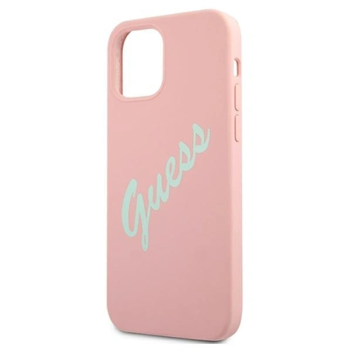 Kup Etui Guess GUHCP12LLSVSPG Apple iPhone 12 Pro Max rózsaszín zöld/green pink hardcase Szilikon Vintage - GUE883GRNPNK - {ean13} - Sklep Home Screen