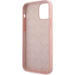 Kup Etui Guess GUHCP12LLSVSPG Apple iPhone 12 Pro Max różowo zielony/green pink hardcase Silicone Vintage - GUE883GRNPNK - {ean13} - Sklep Home Screen