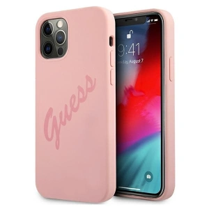 Kup Etui Guess GUHCP12LLSVSPI Apple iPhone 12 Pro Max różowy/pink hardcase Script Vintage - GUE884PNK - {ean13} - Sklep Home Screen