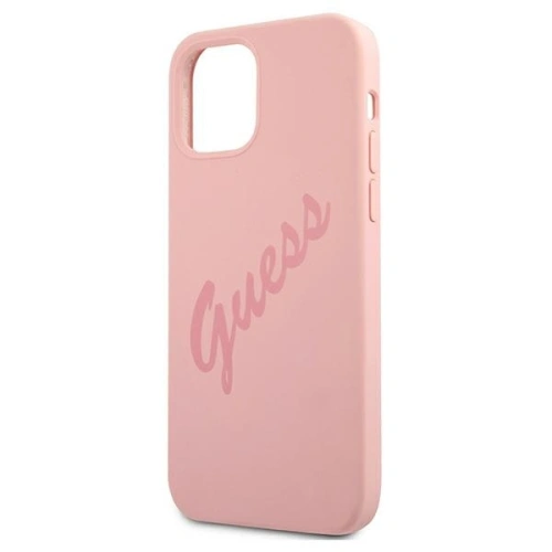 Kup Etui Guess GUHCP12LLSVSPI Apple iPhone 12 Pro Max różowy/pink hardcase Script Vintage - GUE884PNK - {ean13} - Sklep Home Screen