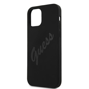 Etui Guess GUHCP12MLSVSBK Apple iPhone 12/12 Pro czarny/black hardcase Script Vintage