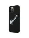 Kup Etui Guess GUHCP12MLSVSBW Apple iPhone 12/12 Pro czarno biały/black white hardcase Silicone Vintage - GUE892BLKWHT - {ean13} - Sklep Home Screen