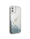 Kup Etui Guess GUHCP12SGLVSBL Apple iPhone 12 mini albastru/blue hardcase Glitter Vintage Script - GUE897BLU - {ean13} - Sklep Home Screen