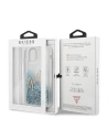 Kup Guess Apple Tasche GUHCP12SGLVSBL iPhone 12 mini blau/blau Hartschale Glitter Vintage Script - GUE897BLU - {ean13} - Sklep Home Screen
