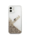 Kup Etui Guess GUHCP12SGLVSGO Apple iPhone 12 mini auriu/gold hardcase Glitter Vintage Script - GUE898GLD - {ean13} - Sklep Home Screen