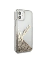 Kup Etui Guess GUHCP12SGLVSGO Apple iPhone 12 mini auriu/gold hardcase Glitter Vintage Script - GUE898GLD - {ean13} - Sklep Home Screen