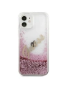 Kup Etui Guess GUHCP12SGLVSPI Apple iPhone 12 mini różowy/pink hardcase Glitter Vintage Script - GUE899PNK - {ean13} - Sklep Home Screen
