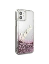 Kup Etui Guess GUHCP12SGLVSPI Apple iPhone 12 mini różowy/pink hardcase Glitter Vintage Script - GUE899PNK - {ean13} - Sklep Home Screen