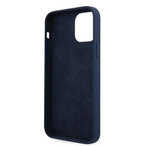 Kup Etui Guess GUHCP12SLSVSBL Apple iPhone 12 mini kék/hardcase Script Vintage - GUE901BLU - {ean13} - Sklep Home Screen
