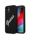 Buy Guess GUHCP12SLSVSBW Apple iPhone 12 mini black white hardcase Silicone Vintage - GUE902BLKWHT - {ean13} - Home Screen Store Europe