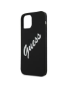 Kup Etui Guess GUHCP12SLSVSBW Apple iPhone 12 mini czarno biały/black white hardcase Silicone Vintage - GUE902BLKWHT - {ean13} - Sklep Home Screen