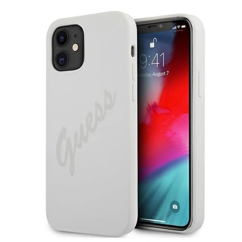Kup Etui Guess GUHCP12SLSVSCR Apple iPhone 12 mini krémový/cream hardcase Script Vintage - GUE903CRE - {ean13} - Sklep Home Screen