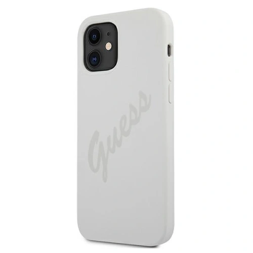 Buy Guess GUHCP12SLSVSCR Apple iPhone 12 mini cream hardcase Script Vintage - GUE903CRE - {ean13} - Home Screen Store Europe