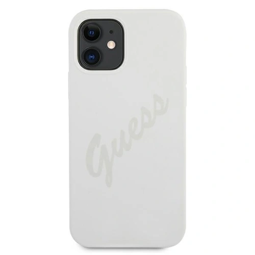 Kup Etui Guess GUHCP12SLSVSCR Apple iPhone 12 mini krémový/cream hardcase Script Vintage - GUE903CRE - {ean13} - Sklep Home Screen